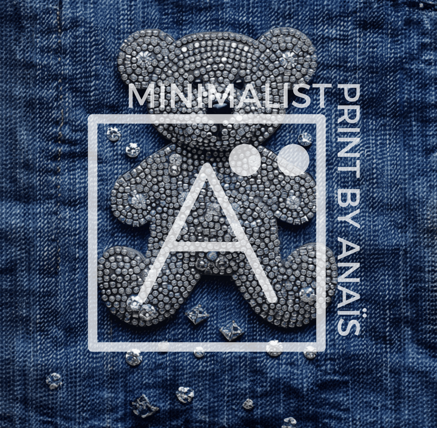Baby Shower Invitation | Denim and Diamonds Theme | Baby Sprinkle Invitations | We Can Bearly Wait