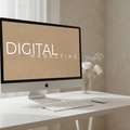 Luxury digital branding and social media management service by Minimalist Print by Anais